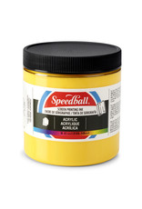 SPEEDBALL ART PRODUCTS Speedball Acrylic Screen Printing Ink, Medium Yellow, 8oz SPEEDBALL ART PRODUCTS Speedball Acrylic Screen Printing Ink, Medium Yellow, 8oz