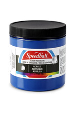 SPEEDBALL ART PRODUCTS Speedball Acrylic Screen Printing Ink, Process Cyan, 8oz