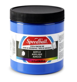 SPEEDBALL ART PRODUCTS Speedball Acrylic Screen Printing Ink, Ultramarine Blue, 8oz