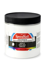 SPEEDBALL ART PRODUCTS Speedball Acrylic Screen Printing Ink, White, 8oz