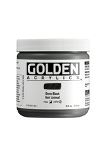 Golden Golden Heavy Body Acrylic Paint, Bone Black, 16oz Golden Golden Heavy Body Acrylic Paint, Bone Black, 16oz
