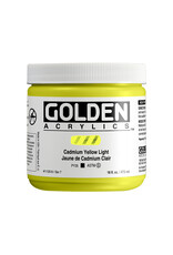 CLEARANCE Golden Heavy Body Acrylic Paint, C.P. Cadmium Yellow Light, 16oz