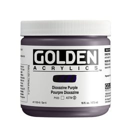 CLEARANCE Golden Heavy Body Acrylic Paint, Dioxazine Purple, 16oz