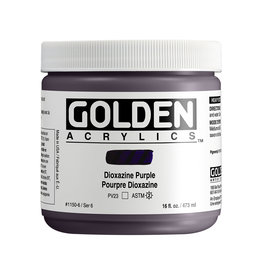 Golden Golden Heavy Body Acrylic Paint, Dioxazine Purple, 16oz