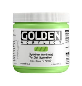 CLEARANCE Golden Heavy Body Acrylic Paint, Light Green Blue Shade, 16oz