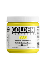 CLEARANCE Golden Heavy Body Acrylic Paint, Cadmium Yellow Medium, 8oz