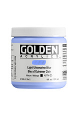 CLEARANCE Golden Heavy Body Acrylic Paint, Light Ultramarine Blue, 8oz
