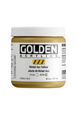 CLEARANCE Golden Heavy Body Acrylic Paint, Nickel Azo Yellow, 8oz