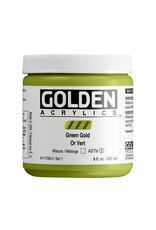 CLEARANCE Golden Heavy Body Acrylic Paint, Green Gold, 8oz