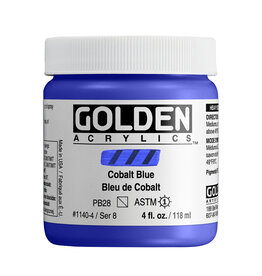 Golden Golden Heavy Body Acrylic Paint, Cobalt Blue, 4oz