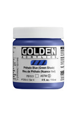 Golden Golden Heavy Body Acrylic Paint, Phthalo Blue Green Shade, 4oz