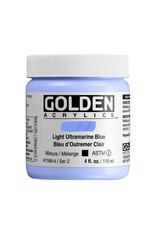 Golden Golden Heavy Body Acrylic Paint, Light Ultramarine Blue, 4oz