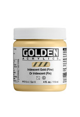 Golden Golden Heavy Body Acrylic Paint, Iridescent Gold (Fine), 4oz