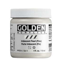 CLEARANCE Golden Heavy Body Acrylic Paint, Iridescent Pearl (Fine), 4oz