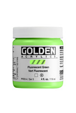 Golden Golden Heavy Body Acrylic Paint, Fluorescent Green, 4oz