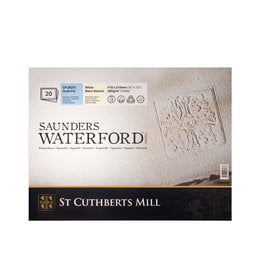 St.Cuthberts Saunders Waterford Cold-Press Block, 16” x 12”, Natural White
