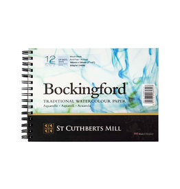 St.Cuthberts Bockingford Cold-Press Pad, Spiral, 5” x 7”