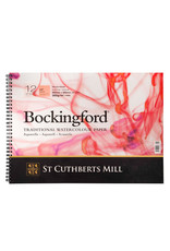 St.Cuthberts Bockingford Hot-Press Pad, Spiral, 10” x 14”