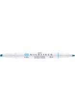 Zebra Mildliner Double Ended Highlighter Blue