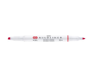 Zebra Mildliner Highlighter - Red