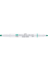 Zebra Mildliner Double Ended Highlighter, Blue Green