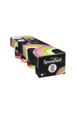 SPEEDBALL ART PRODUCTS Speedball Acrylic Screen Printing Fluorescent and Night Glo Set