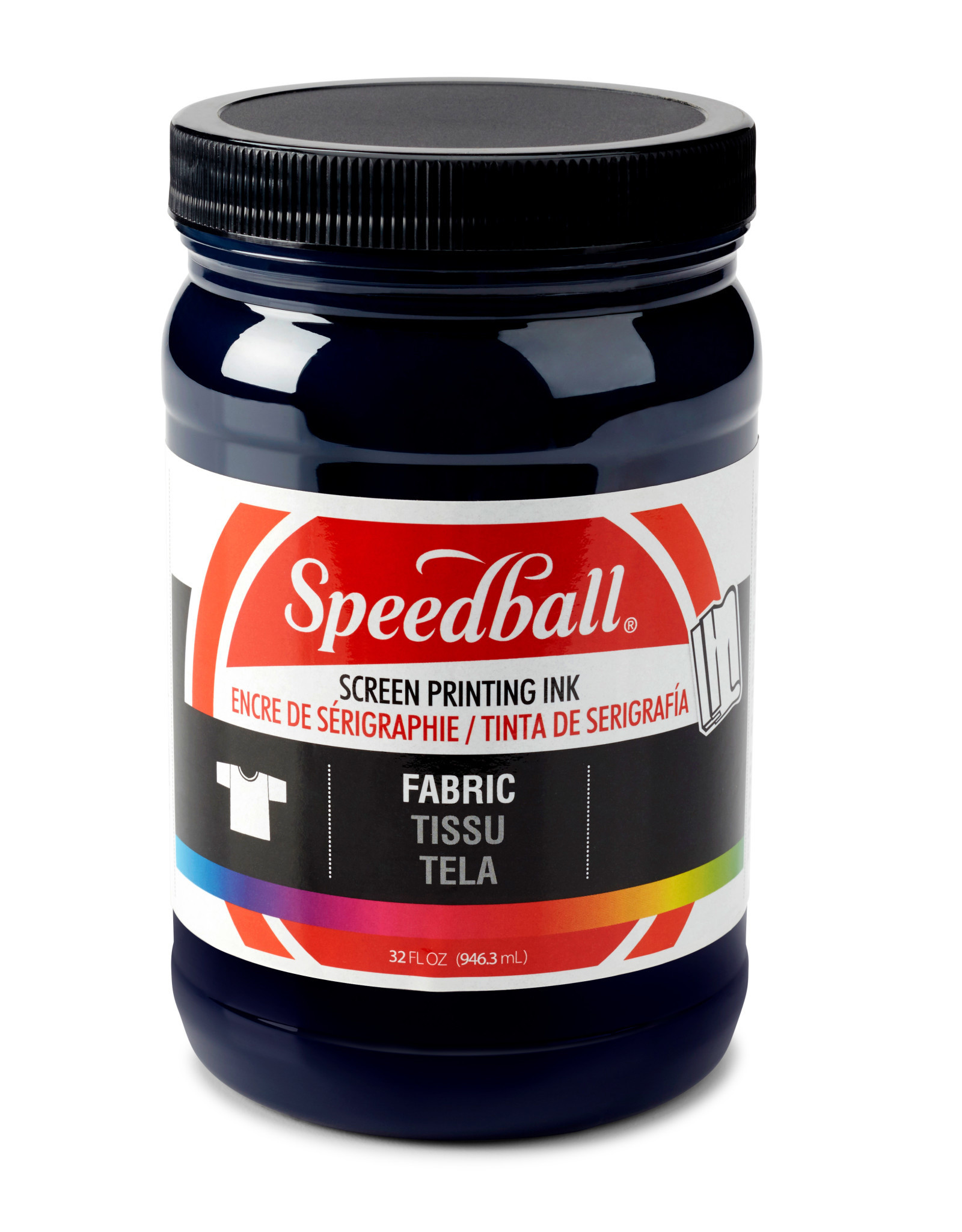 SPEEDBALL ART PRODUCTS Speedball Fabric Screen Printing Ink, Blue Denim, 32oz