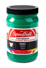 CLEARANCE Speedball Fabric Screen Printing Ink, Green, 32oz