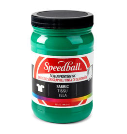 SPEEDBALL ART PRODUCTS Speedball Fabric Screen Printing Ink, Green, 32oz