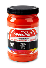 SPEEDBALL ART PRODUCTS Speedball Fabric Screen Printing Ink, Orange, 32oz