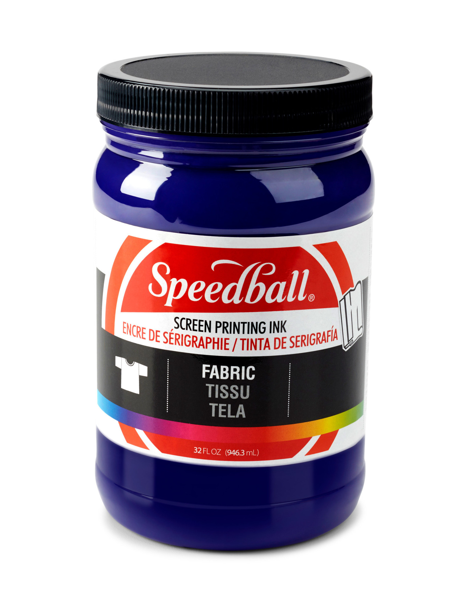 SPEEDBALL ART PRODUCTS Speedball Fabric Screen Printing Ink, Violet, 32oz