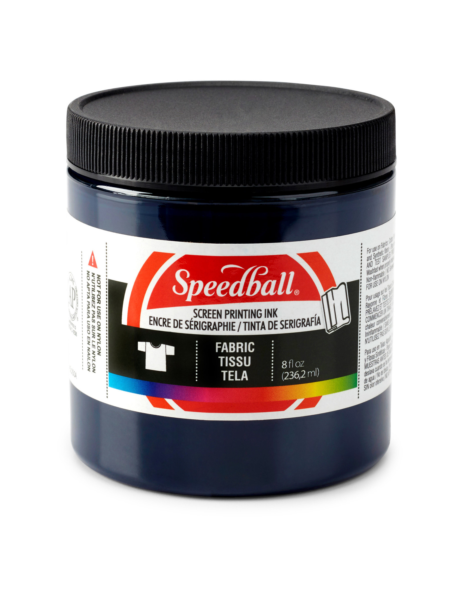 SPEEDBALL ART PRODUCTS Speedball Fabric Screen Printing Ink, Blue Denim, 8oz