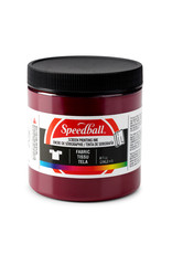 SPEEDBALL ART PRODUCTS Speedball Fabric Screen Printing Ink, Burgundy, 8oz