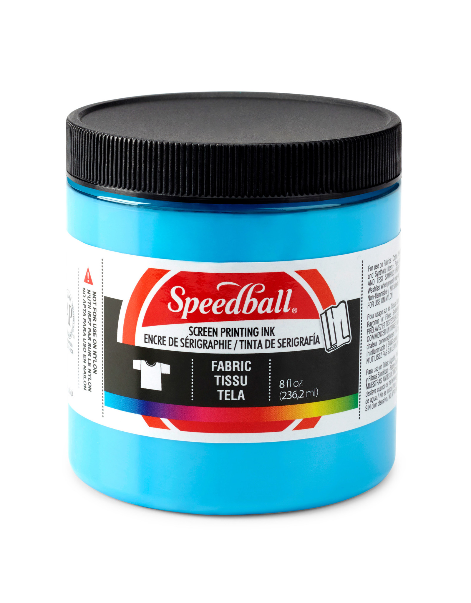 SPEEDBALL ART PRODUCTS Speedball Fabric Screen Printing Ink, Peacock Blue, 8oz