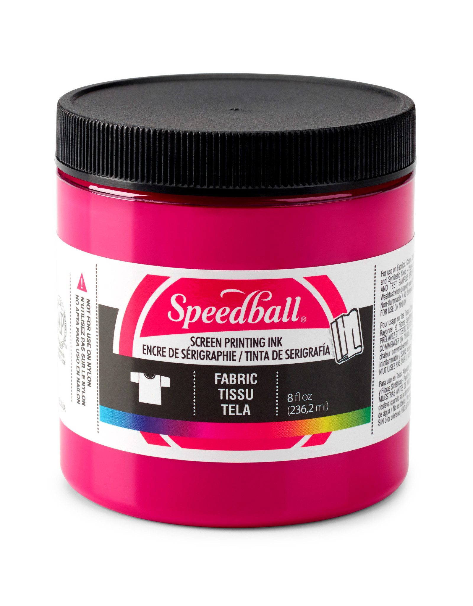 SPEEDBALL ART PRODUCTS Speedball Fabric Screen Printing Ink, Process Magenta, 8oz