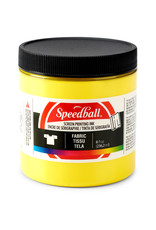SPEEDBALL ART PRODUCTS Speedball Fabric Screen Printing Ink, Yellow, 8oz