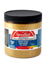 SPEEDBALL ART PRODUCTS Speedball Fabric Screen Printing Ink, Opaque Gold, 8oz