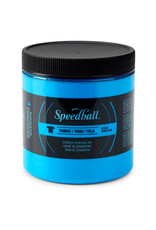 SPEEDBALL ART PRODUCTS Speedball Fabric Screen Printing Ink, Fluorescent Blue, 8oz
