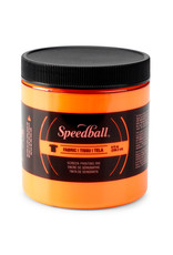 SPEEDBALL ART PRODUCTS Speedball Fabric Screen Printing Ink, Fluorescent Orange, 8oz