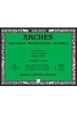 Arches Arches Watercolour Block, Cold Pressed, 12'' x 16'' 140lb