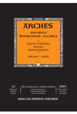 Arches Arches Watercolour Pad, Rough, 11.69'' x 16.53'' 140lb