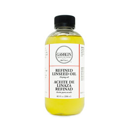 Gamblin Gamblin Refined Linseed Oil, 8oz