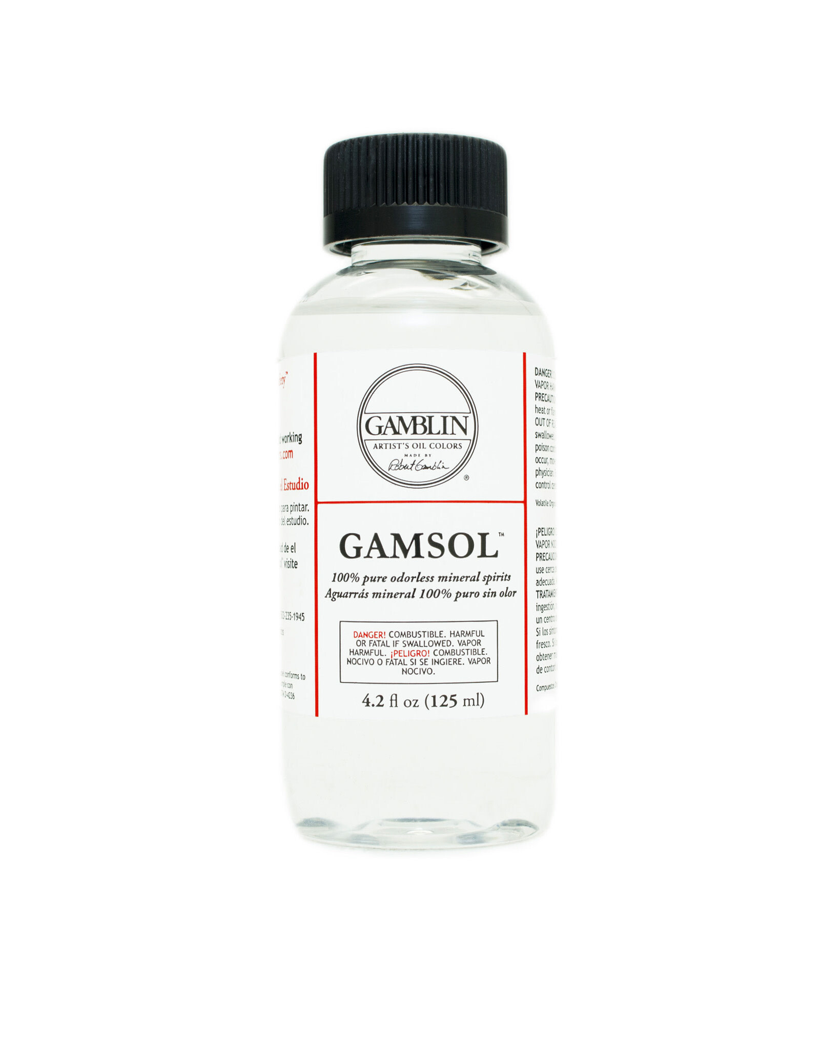 Gamblin Gamsol Odorless Mineral Spirits 33.8 Oz