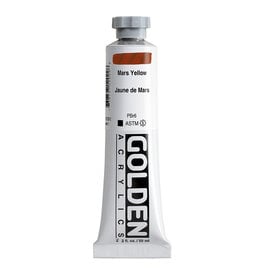 Golden Golden Heavy Body Acrylic Paint, Mars Yellow, 2oz