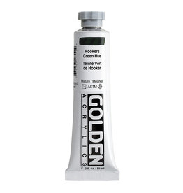 Golden Golden Heavy Body Acrylic Paint, Hooker’s Green Hue, 2oz
