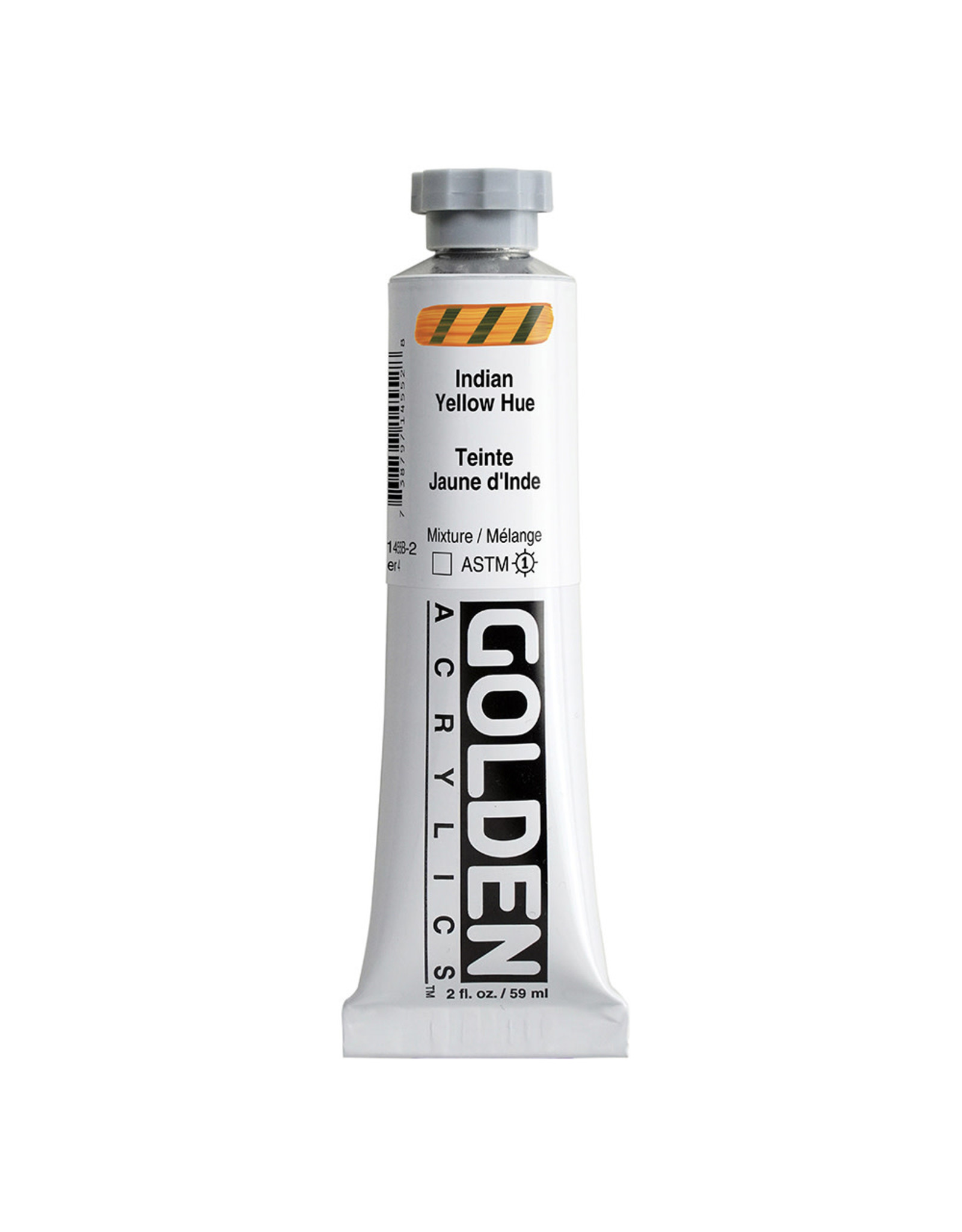 Golden Golden Heavy Body Acrylic Paint, India Yellow Hue, 2oz
