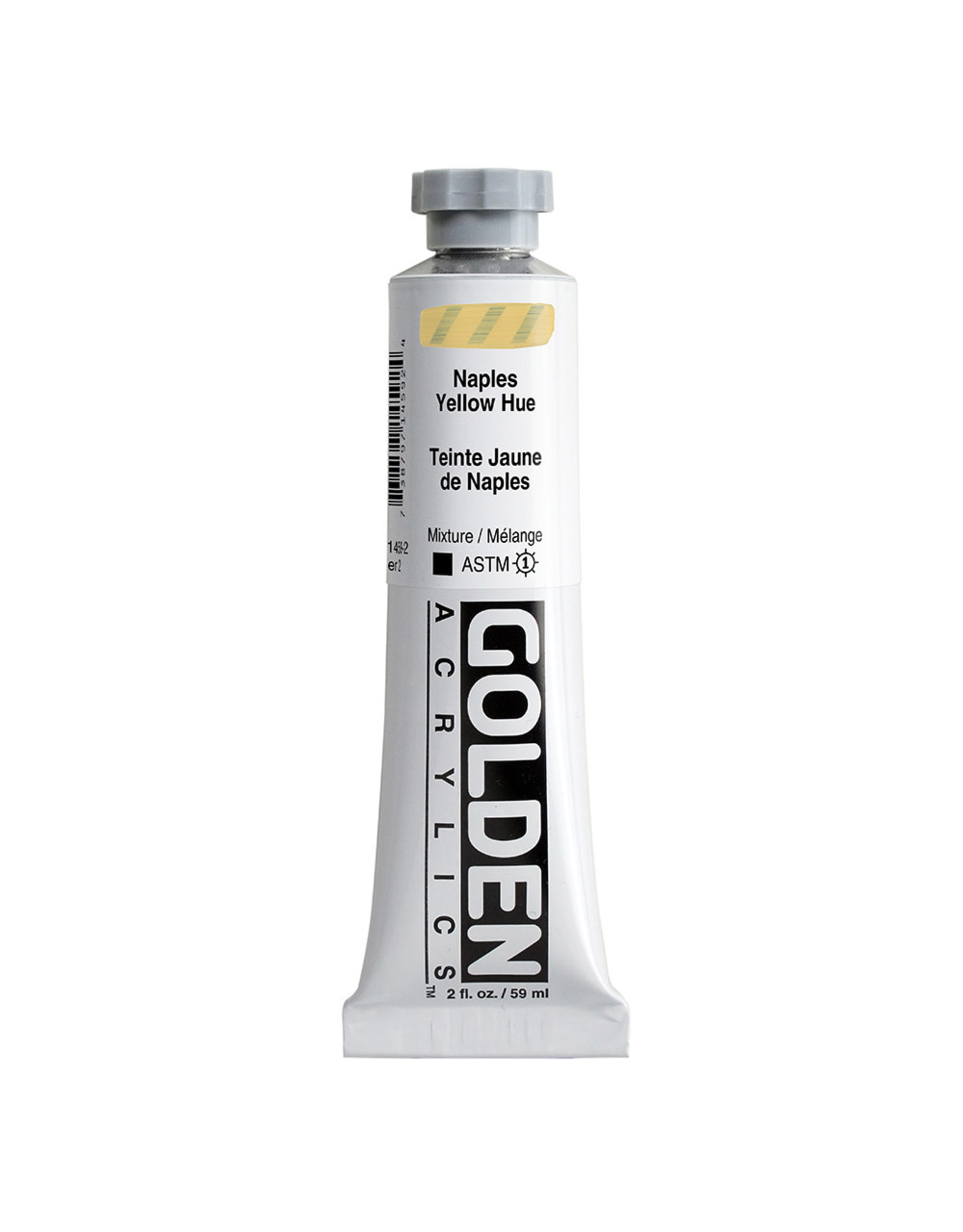 Golden Golden Heavy Body Acrylic Paint, Naples Yellow Hue, 2oz