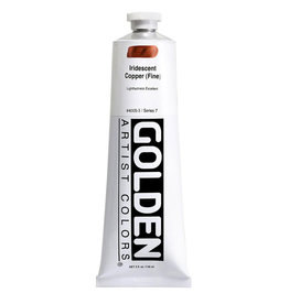 Golden Golden Heavy Body Acrylic Paint, Iridescent Copper (Fine), 5oz