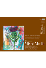 Strathmore Strathmore 400 Mixed Media Pad, 15 Sheets, 18" x 24" Strathmore Strathmore 400 Mixed Media Pad, 15 Sheets, 18" x 24"