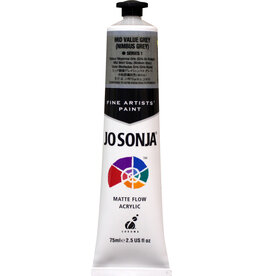 Jo Sonja Jo Sonja Acrylic Paint, Mid Value Grey (Nimbus Grey) 2.5oz